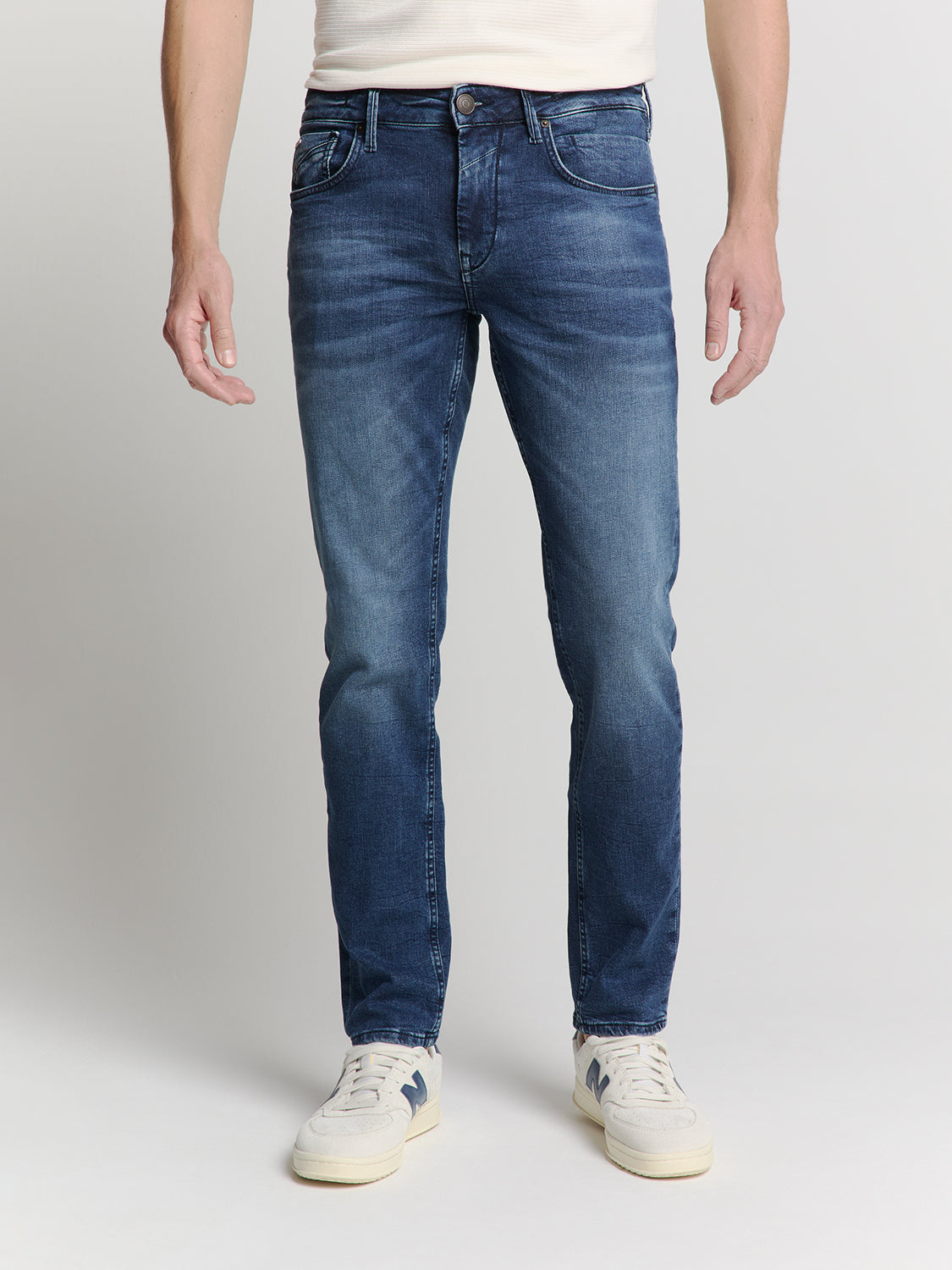 No Excess - 711 Stretch Jeans - Stone Used