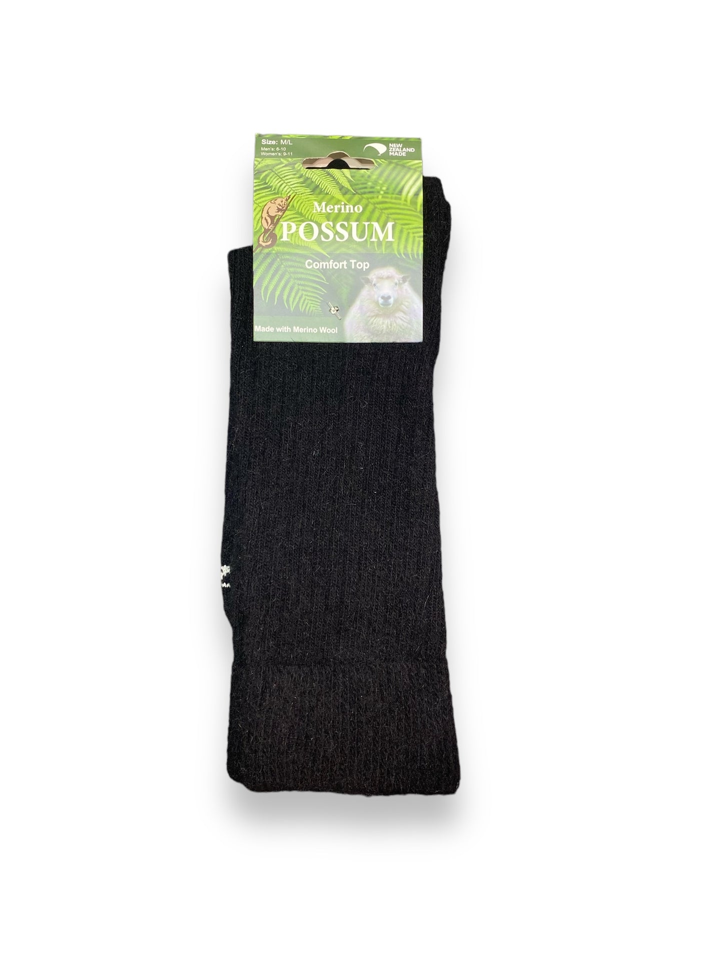 NZ Sock Co - Possum Comfort Top Socks