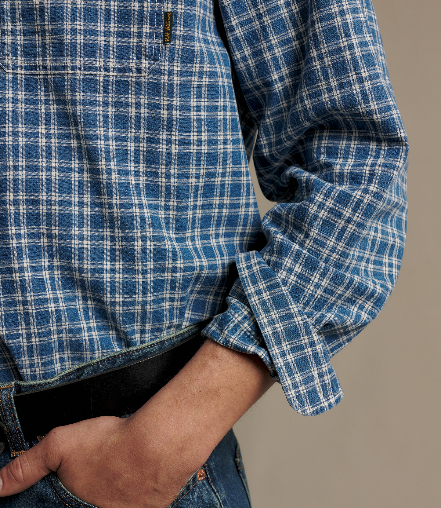 R. M. Williams - Regent 2 Pocket Shirt - Indigo