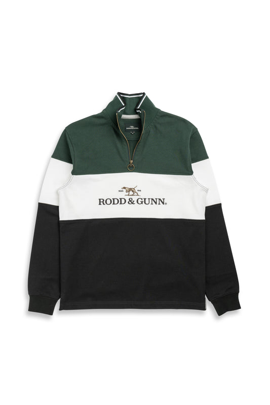 Rodd & Gunn - Foresters Peak Sweat - Forest & Midnight