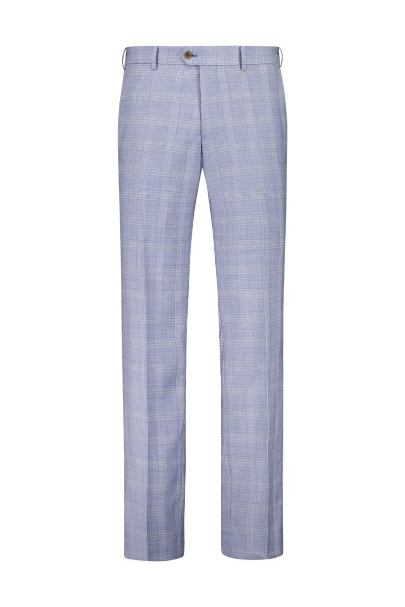 Cambridge - Morse/Interceptor Suit - Light Blue Check
