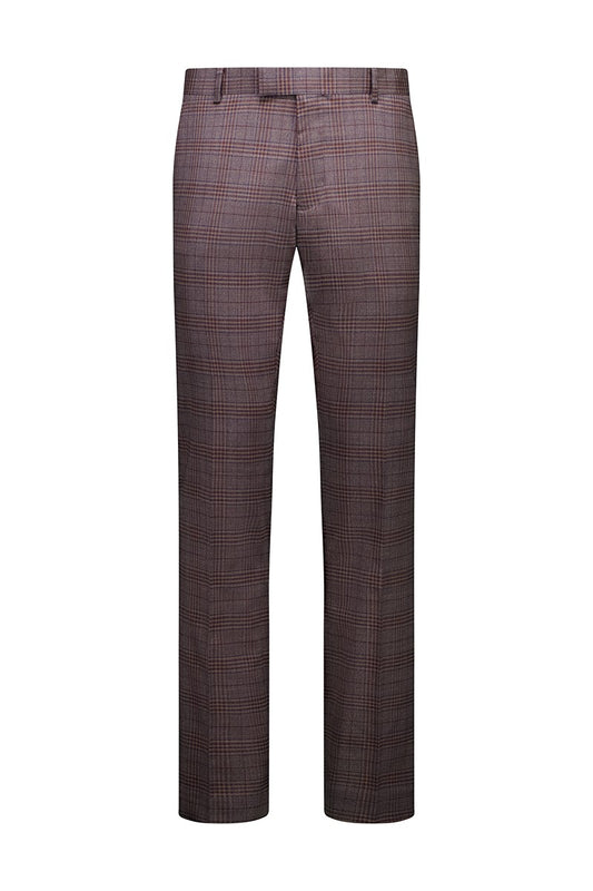 Gibson - Ayden/Caper Suit - Mahogany Check