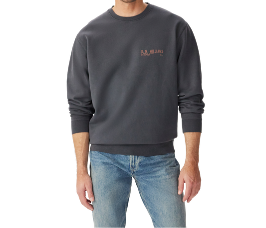 R. M. Williams - Flinders Crew Sweatshirt - Vintage Black