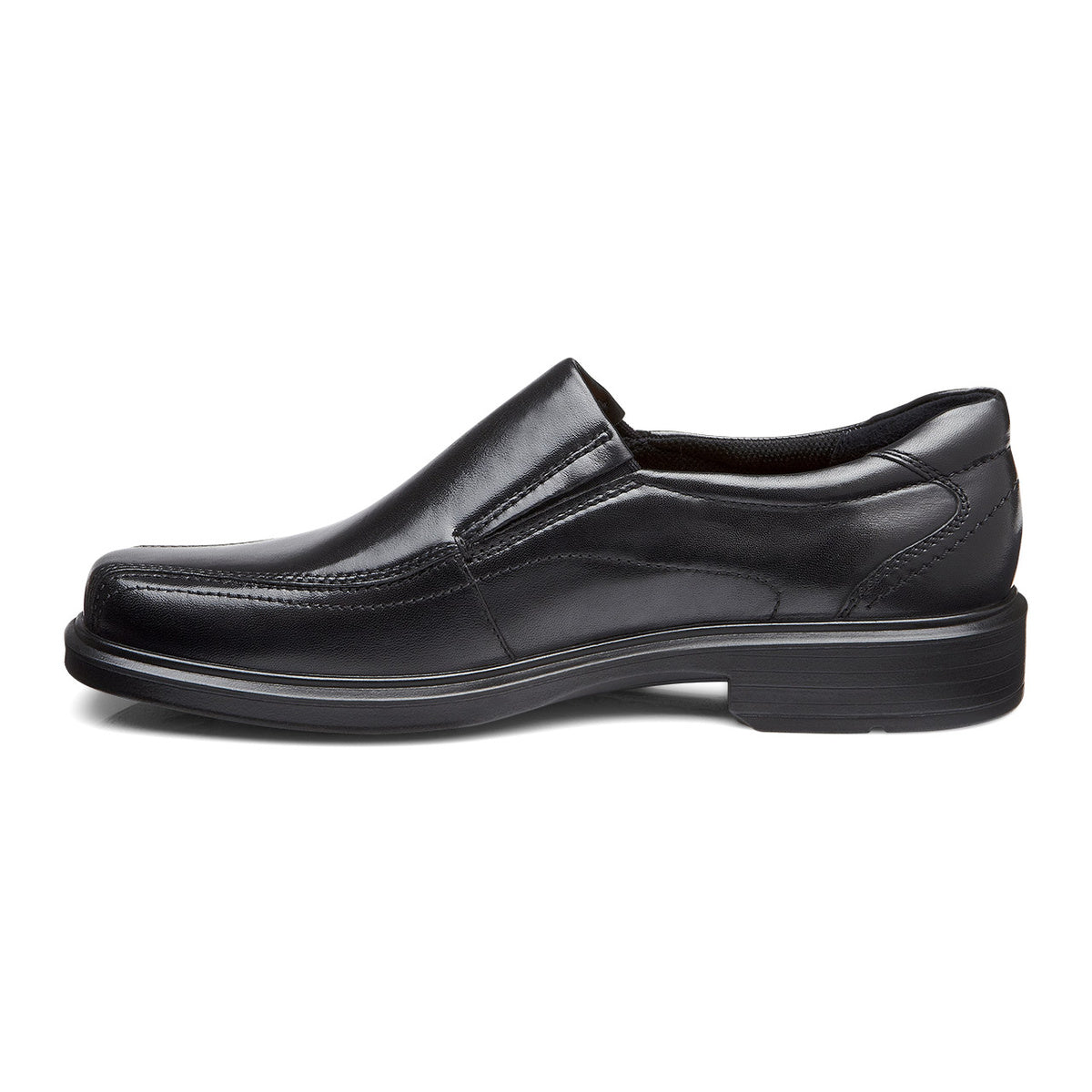 ECCO Helsinki Leather Slip On Dress Shoe - Black