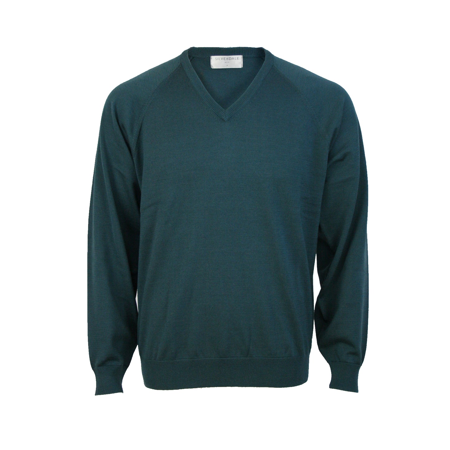 Silverdale - V-neck Merino Jersey - 10 Colour Options