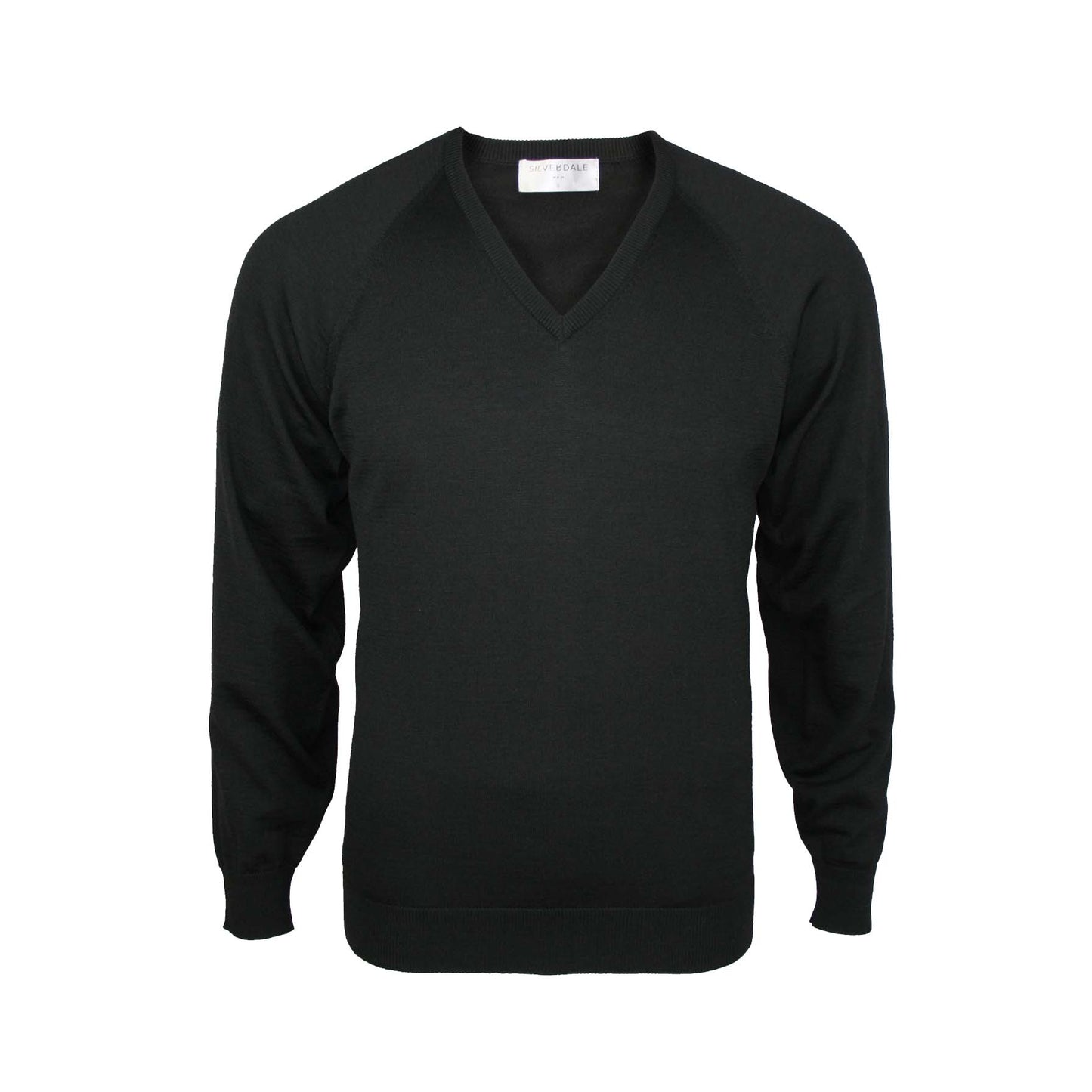 Silverdale - V-neck Merino Jersey - 10 Colour Options