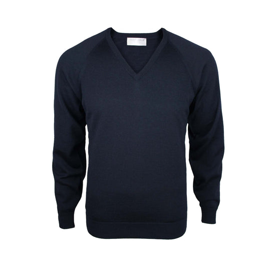 Silverdale - V-neck Merino Jersey - 10 Colour Options