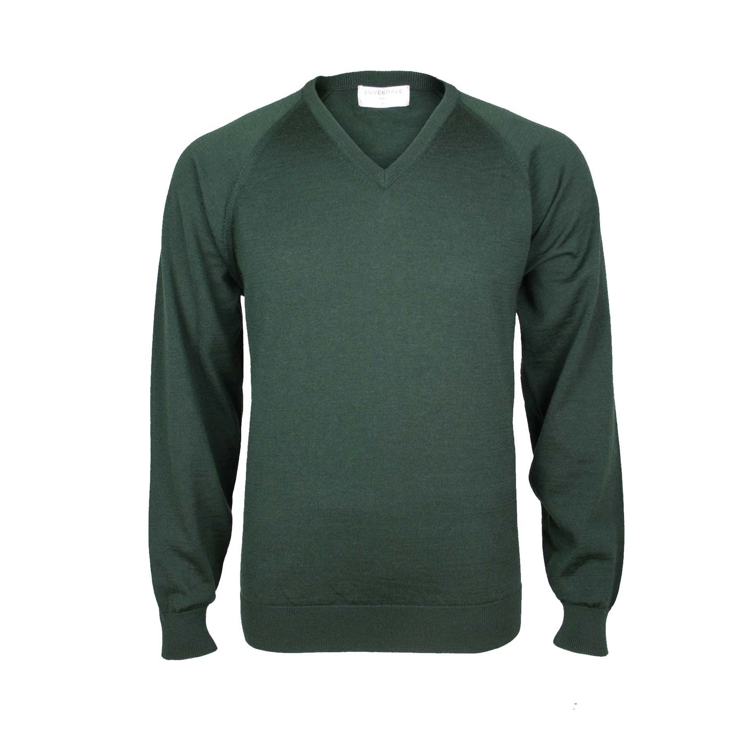Silverdale - V-neck Merino Jersey - 10 Colour Options