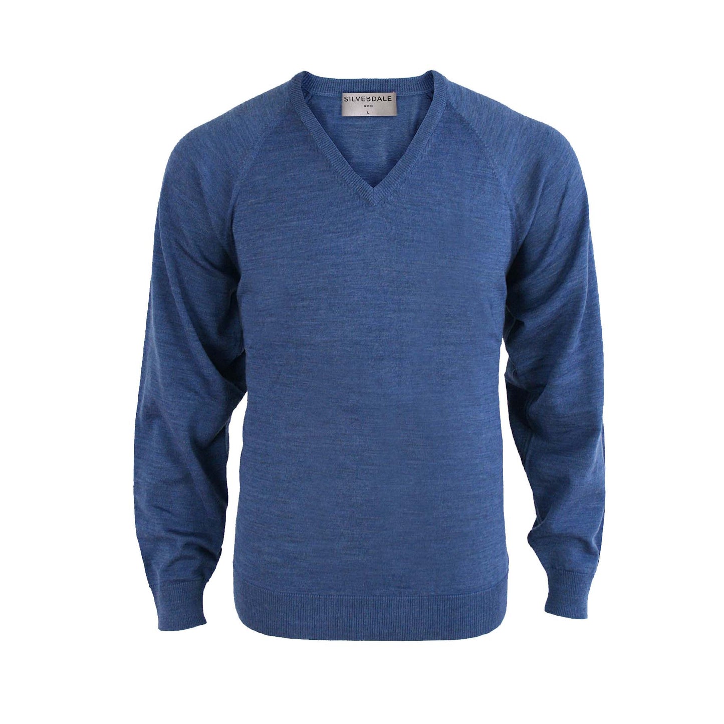 Silverdale - V-neck Merino Jersey - 10 Colour Options