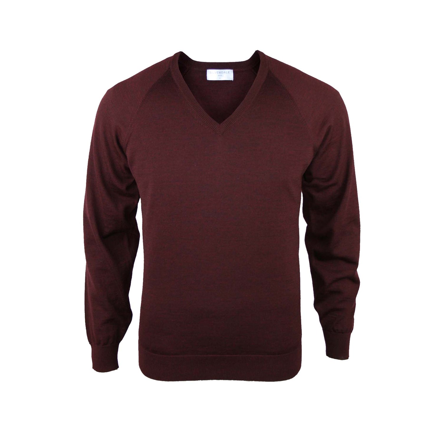 Silverdale - V-neck Merino Jersey - 10 Colour Options