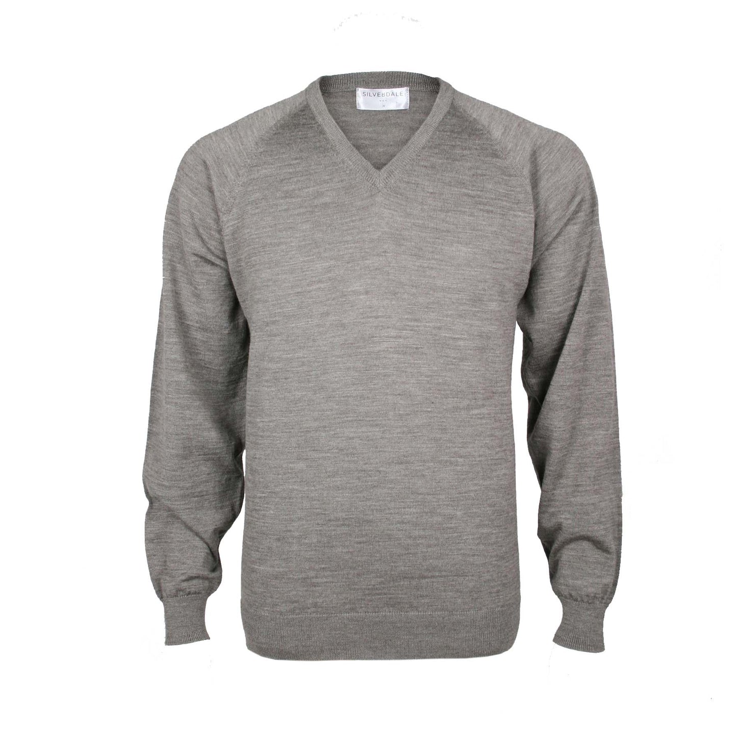 Silverdale - V-neck Merino Jersey - 10 Colour Options