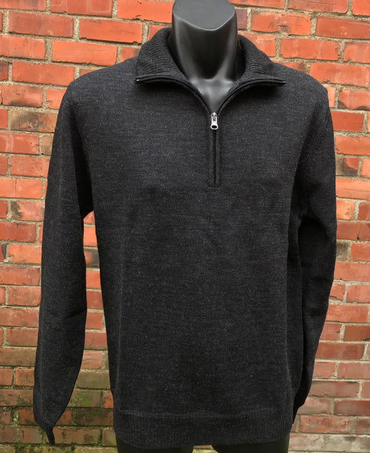 Silverdale - 1/4 Zip Jersey - Charcoal