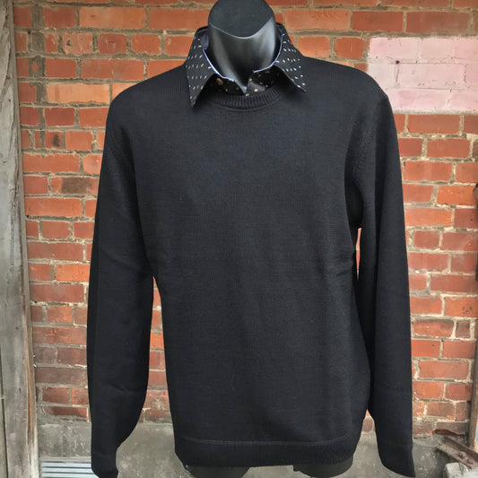 Silverdale - Crew Neck Jersey - Black