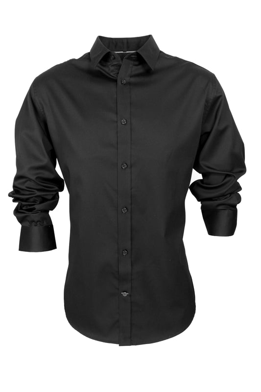 Cutler & Co Blaine Long Sleeved Shirts - Black Or White