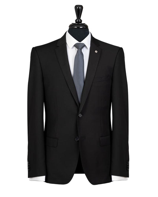 Savile Row David/Jesse Suit - SSA8 - Black