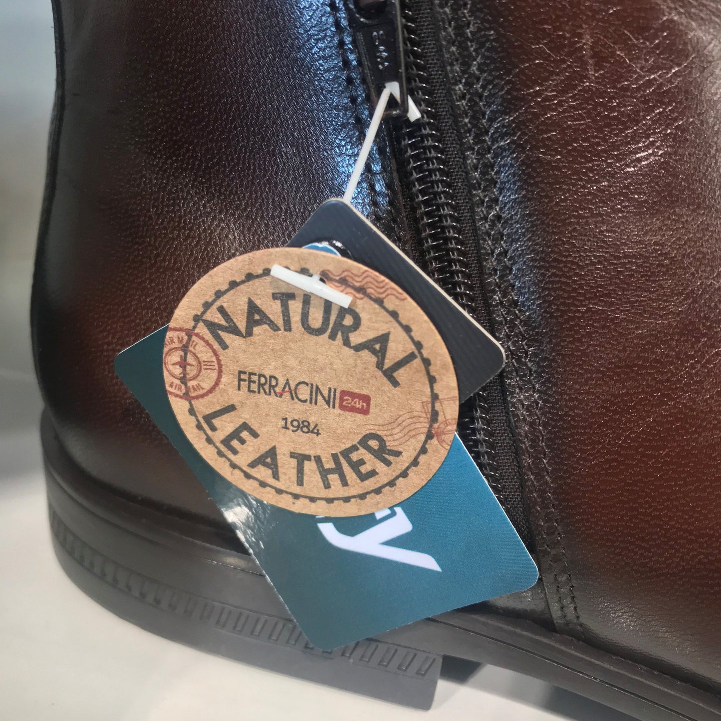 Ferracini Shoes - March Boot - Larger Sizes - Black or Brown