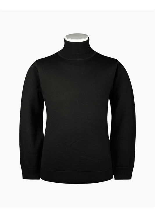 Rembrandt - Wanaka Roll Neck Jersey - Black