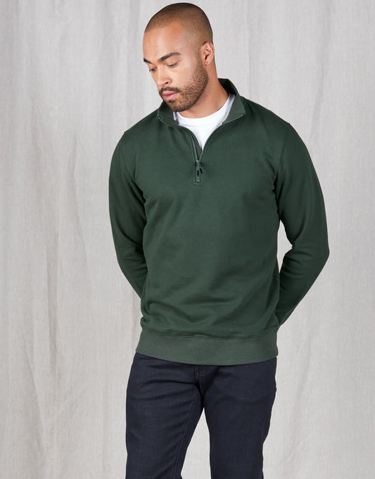 Rembrandt - Champ 1/4 Zip Sweater - Dark Green or Navy