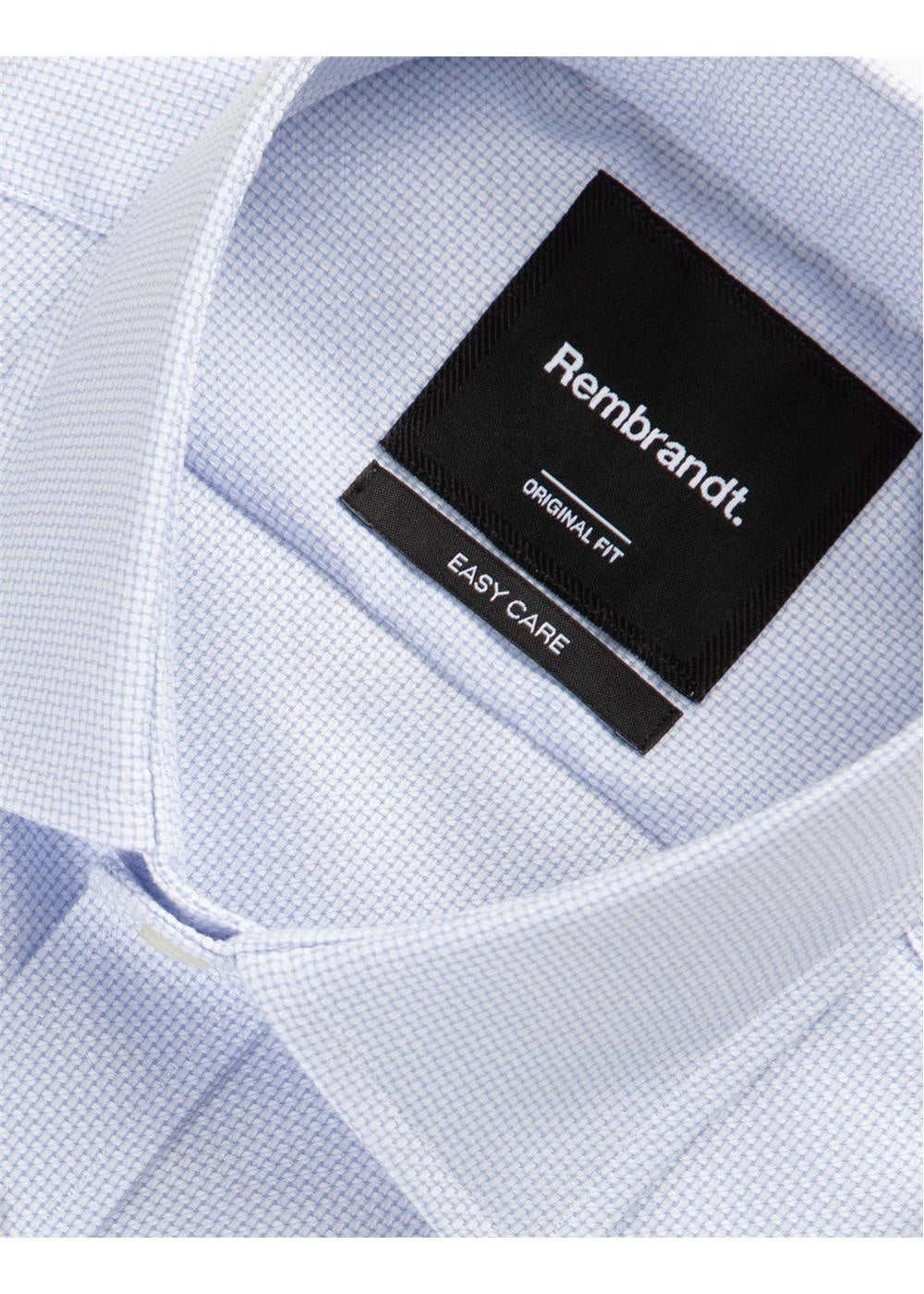 Rembrandt - Sinatra Shirt - Light Blue Textured