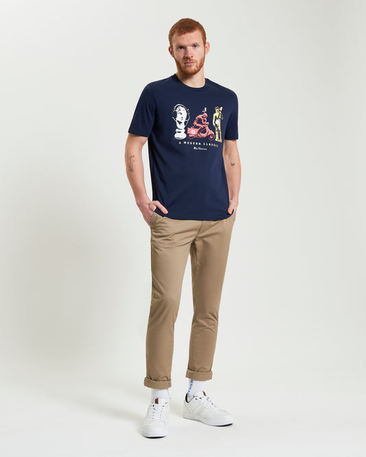 Ben Sherman - Statue Tee - Dark Navy