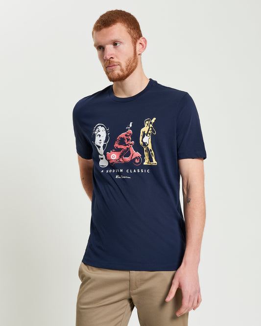 Ben Sherman - Statue Tee - Dark Navy
