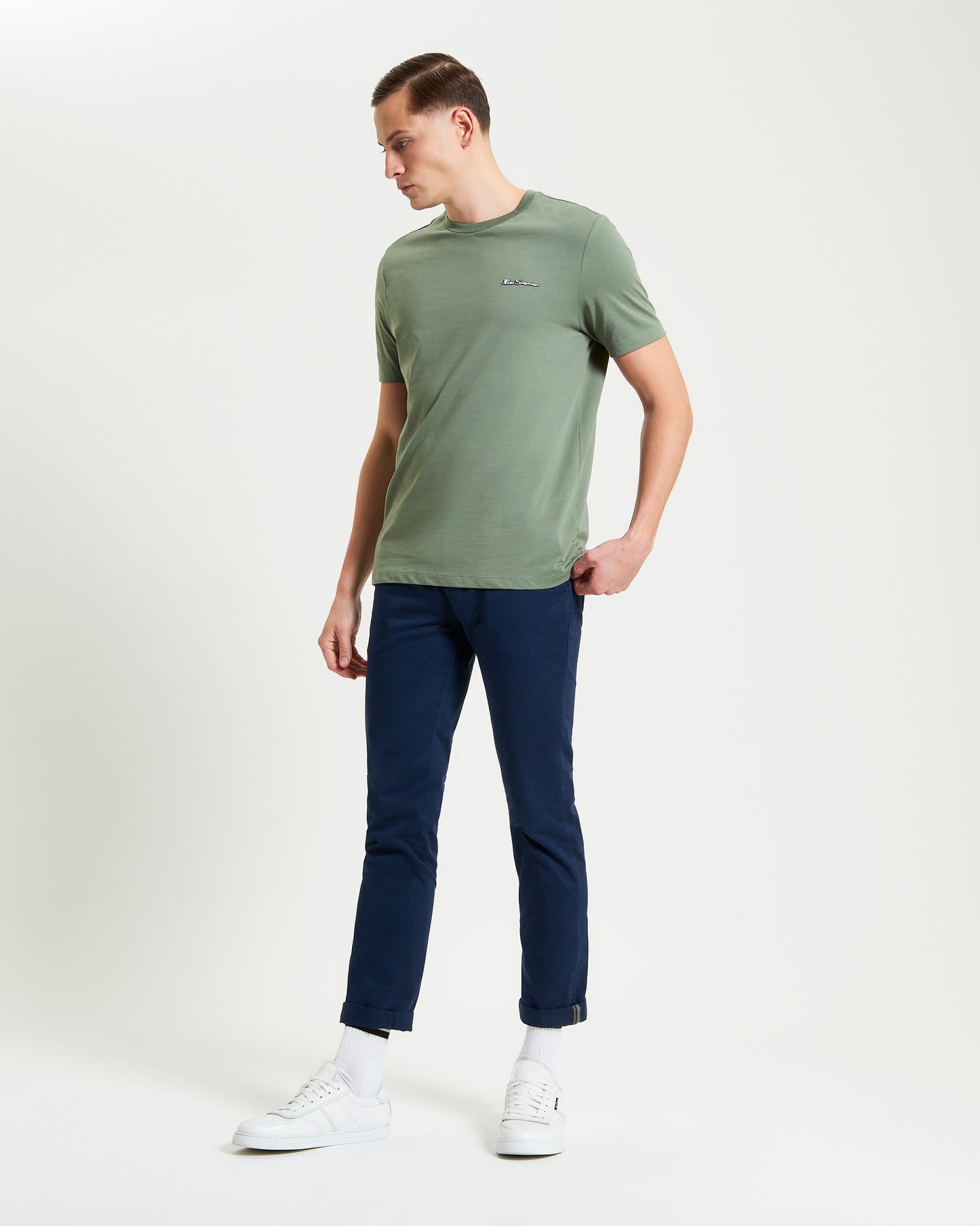 Ben Sherman - Signature Tee - Pale Khaki or Riviera Blue