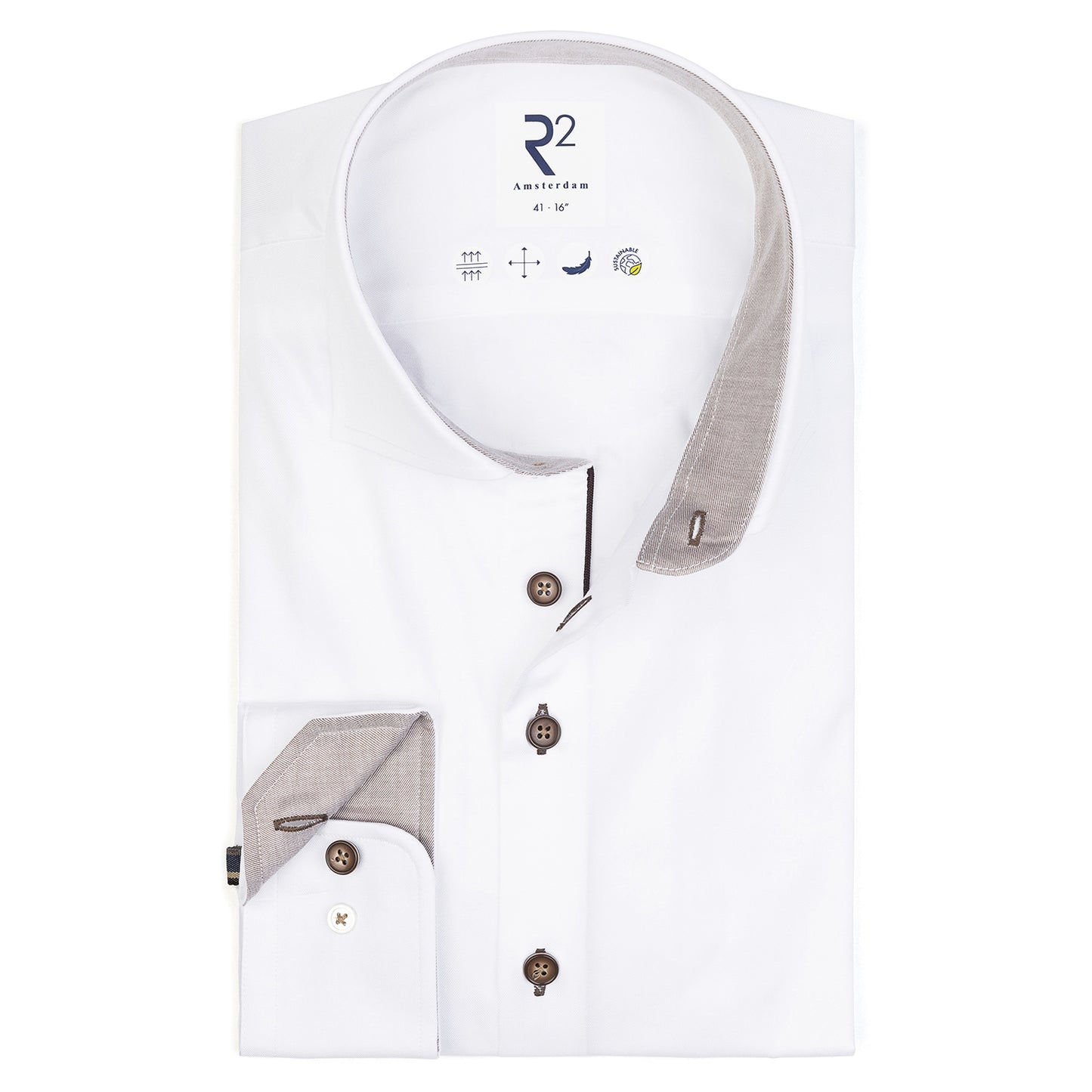 R2 Amsterdam Shirts - White