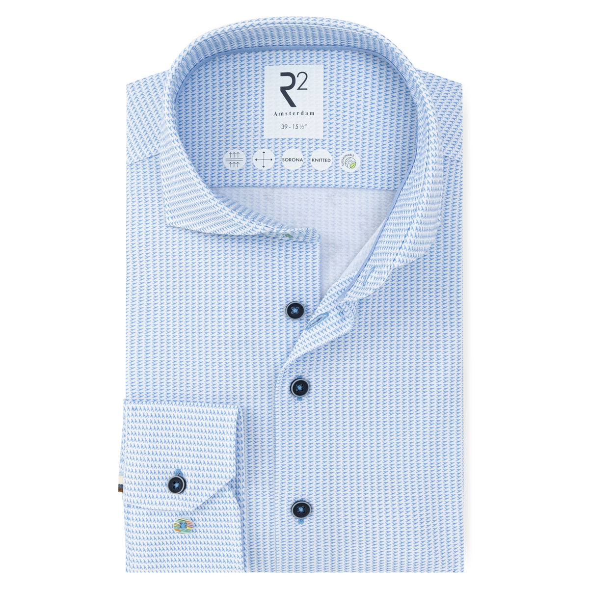 R2 Amsterdam Shirts - Light Blue