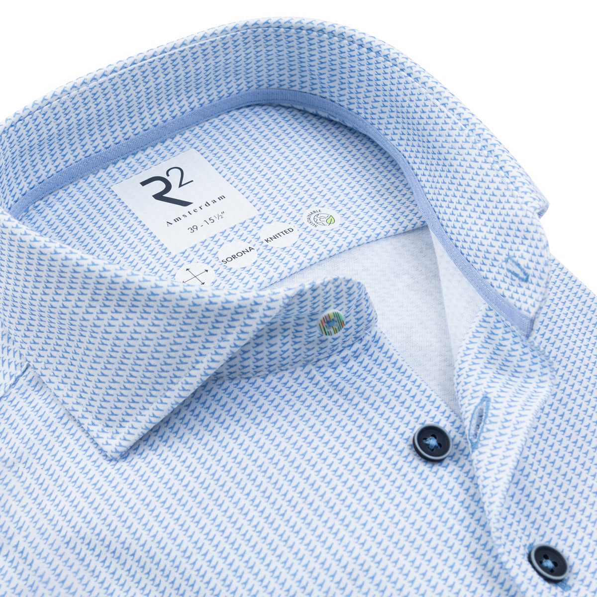 R2 Amsterdam Shirts - Light Blue