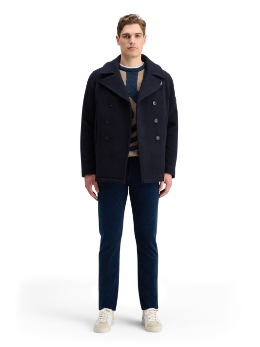 Scotch & Soda - Wool Blend Peacoat - Night