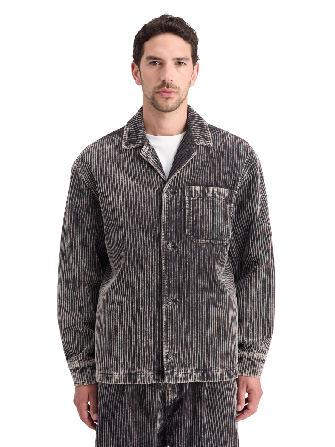 Scotch & Soda - Washed Corduroy Jacket - Black