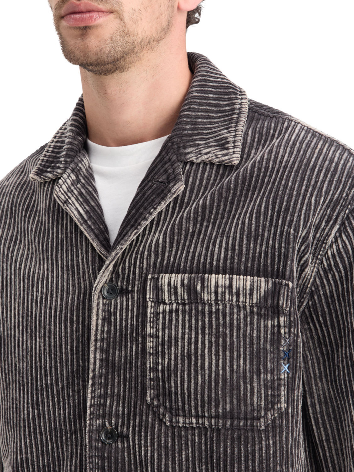 Scotch & Soda - Washed Corduroy Jacket - Black