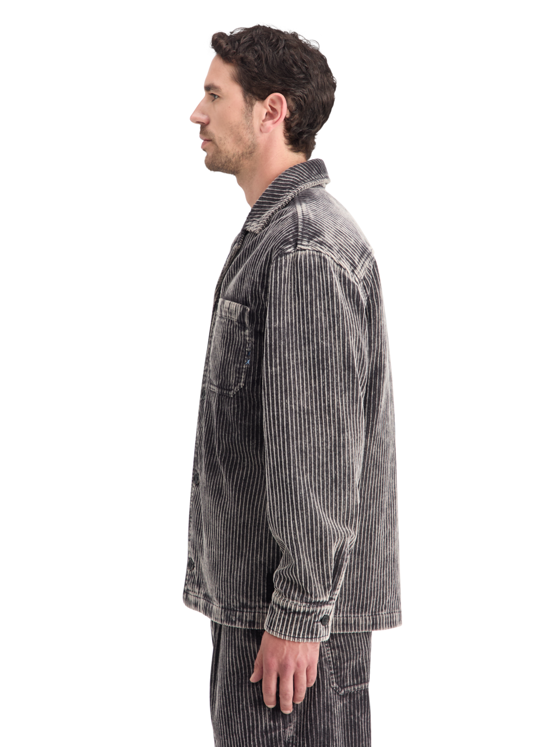 Scotch & Soda - Washed Corduroy Jacket - Black