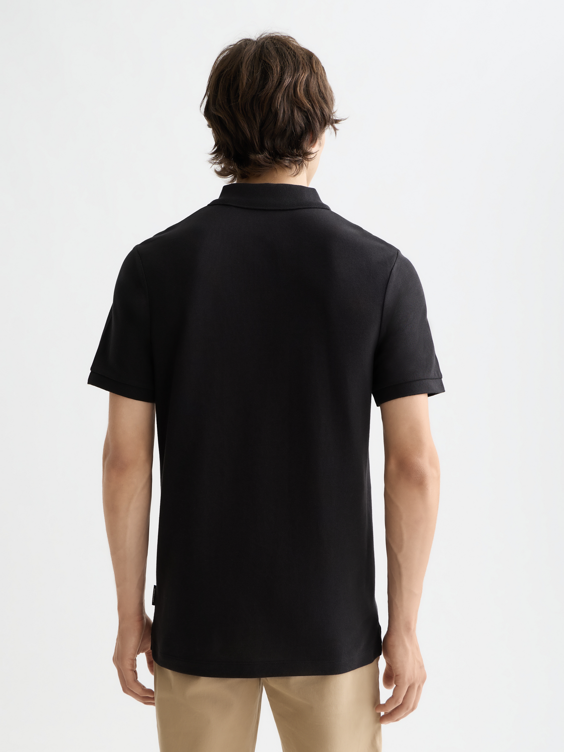 Scotch & Soda - Logo Pique Polo - Navy, Black or White