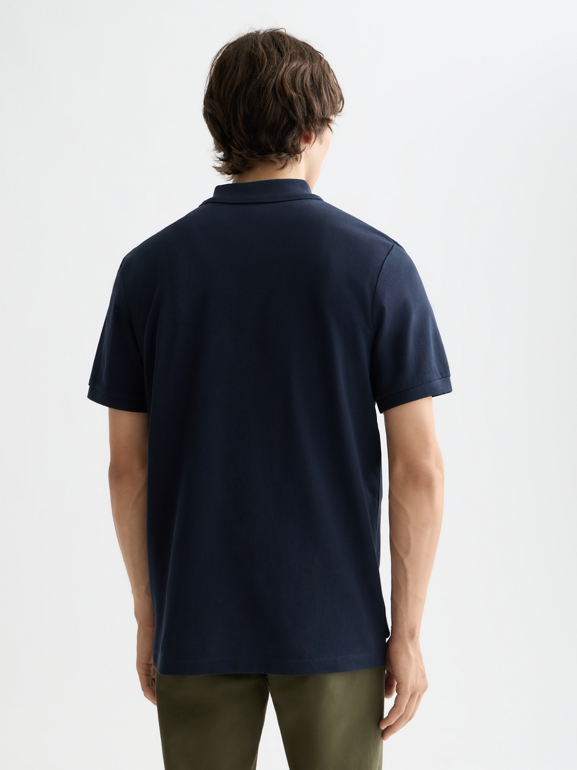 Scotch & Soda - Logo Pique Polo - Navy, Black or White