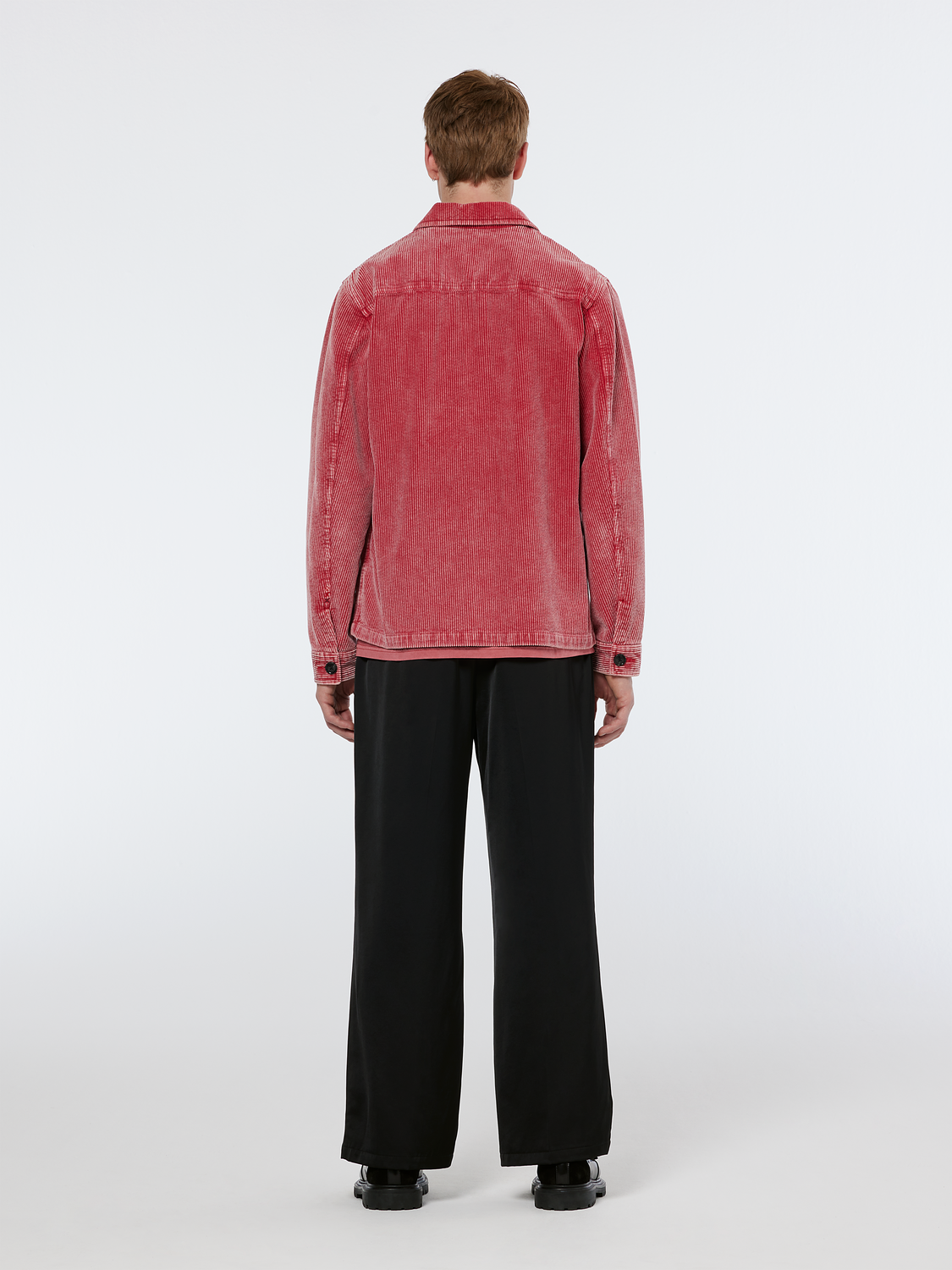 Scotch & Soda - Washed Cord Jacket - Dusty Red