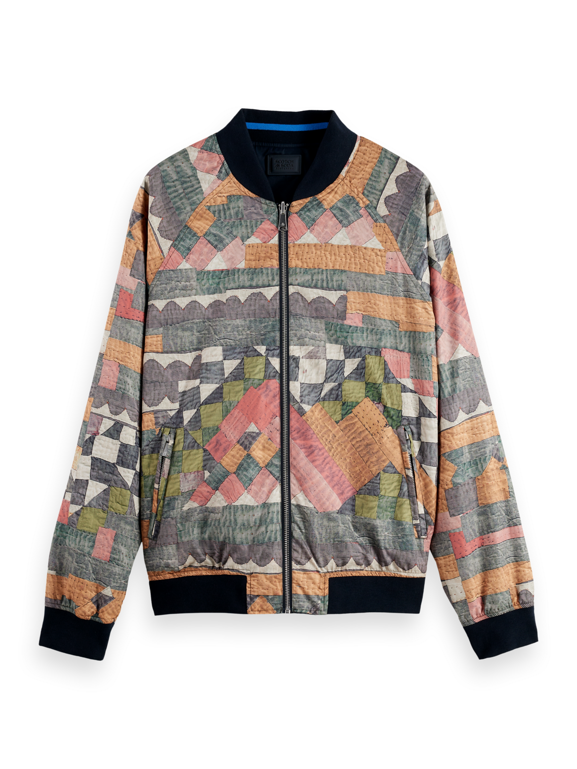Scotch & Soda - Reversible Bomber Jacket - Sky Captain