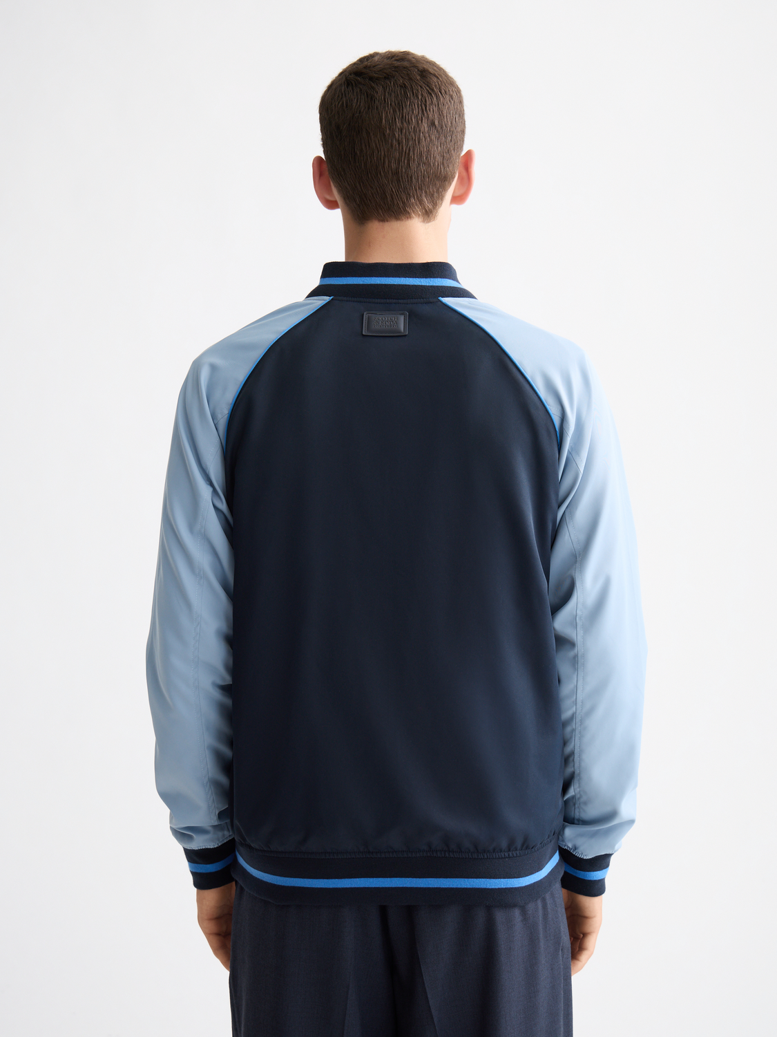 Scotch & Soda - Reversible Bomber Jacket - Sky Captain