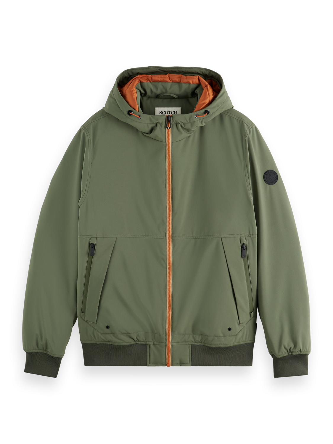 Scotch & Soda - Hooded Softshell Padded Jacket