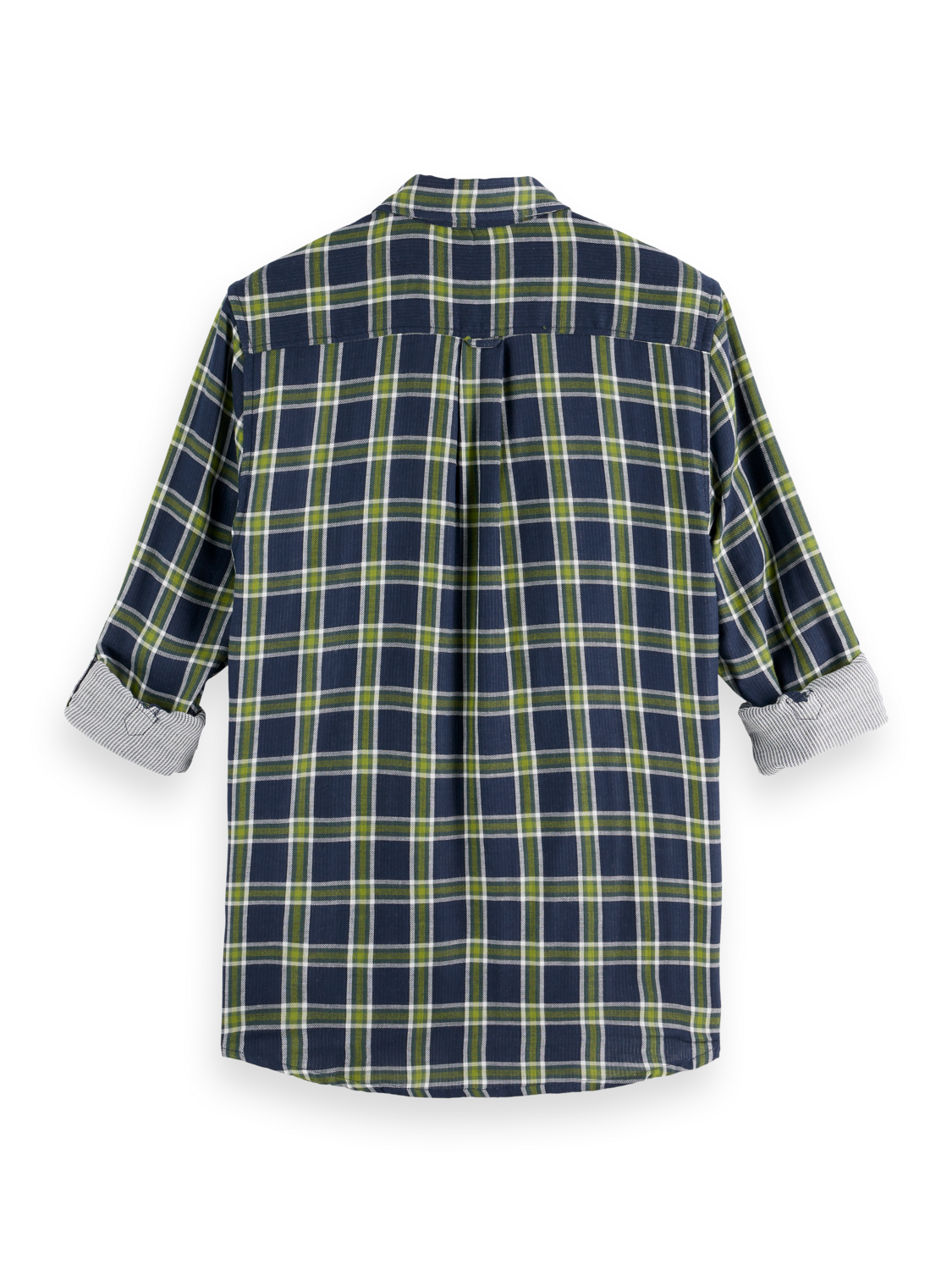 Scotch & Soda - Check Shirt - Sky Captain (Navy/Green)