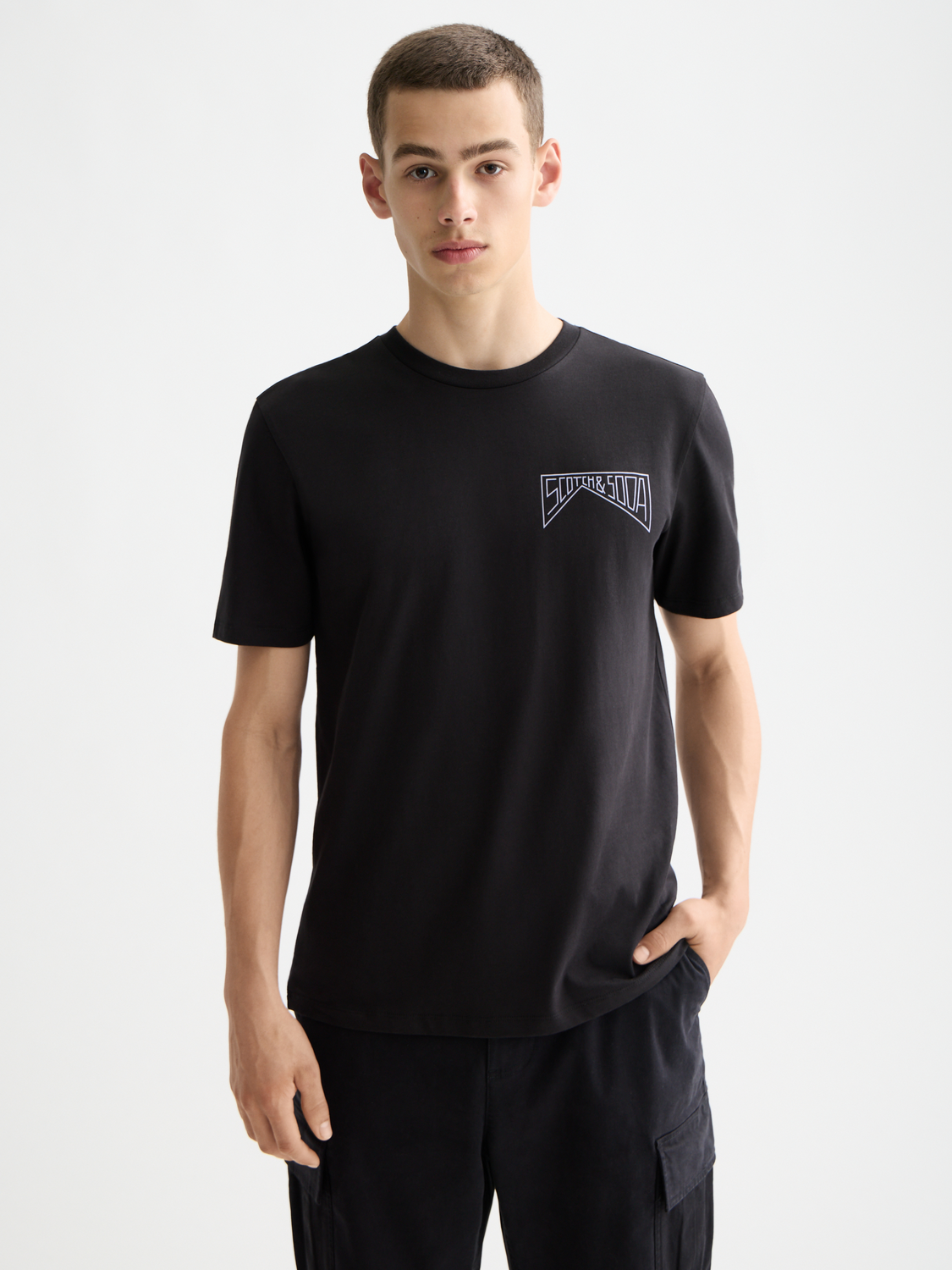 Scotch & Soda - Left Chest Logo Tee - Three Colourways