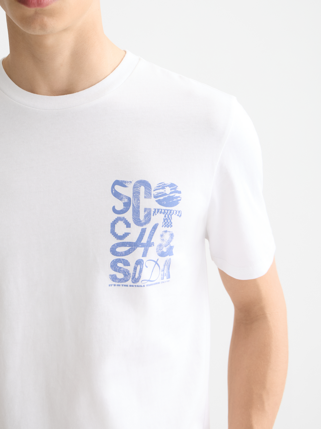Scotch & Soda - Left Chest Logo Tee - Three Colourways