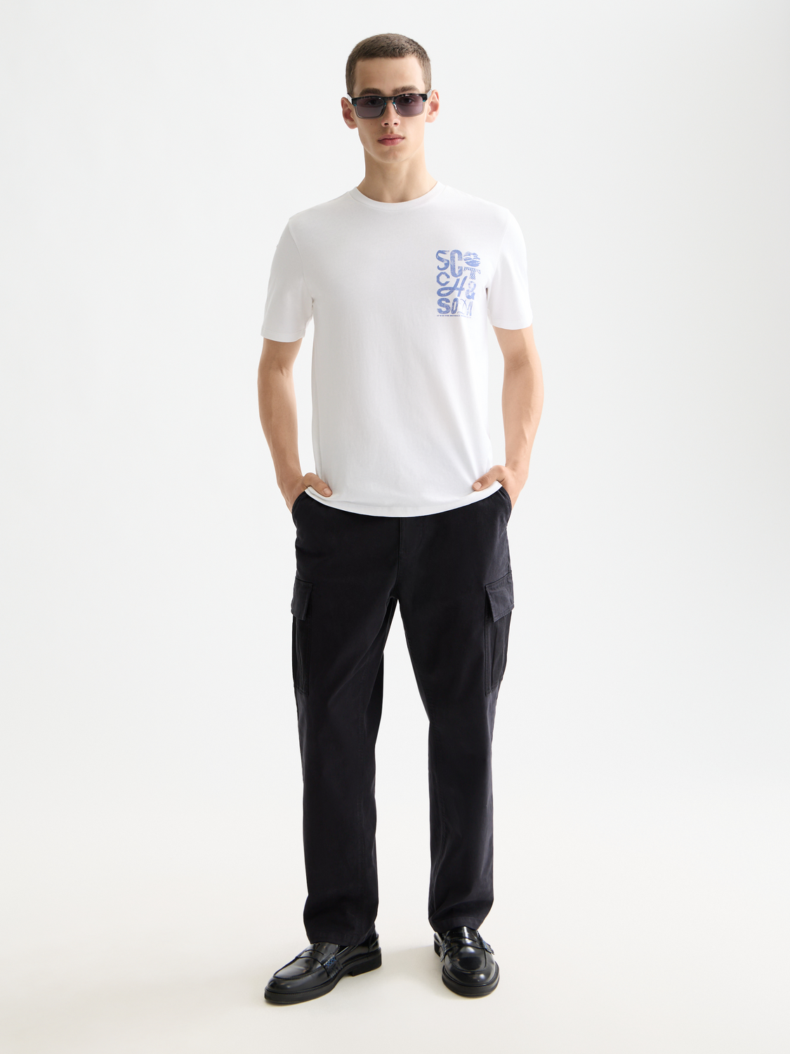 Scotch & Soda - Left Chest Logo Tee - Three Colourways