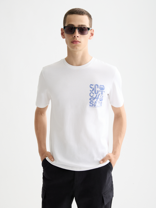 Scotch & Soda - Left Chest Logo Tee - Three Colourways