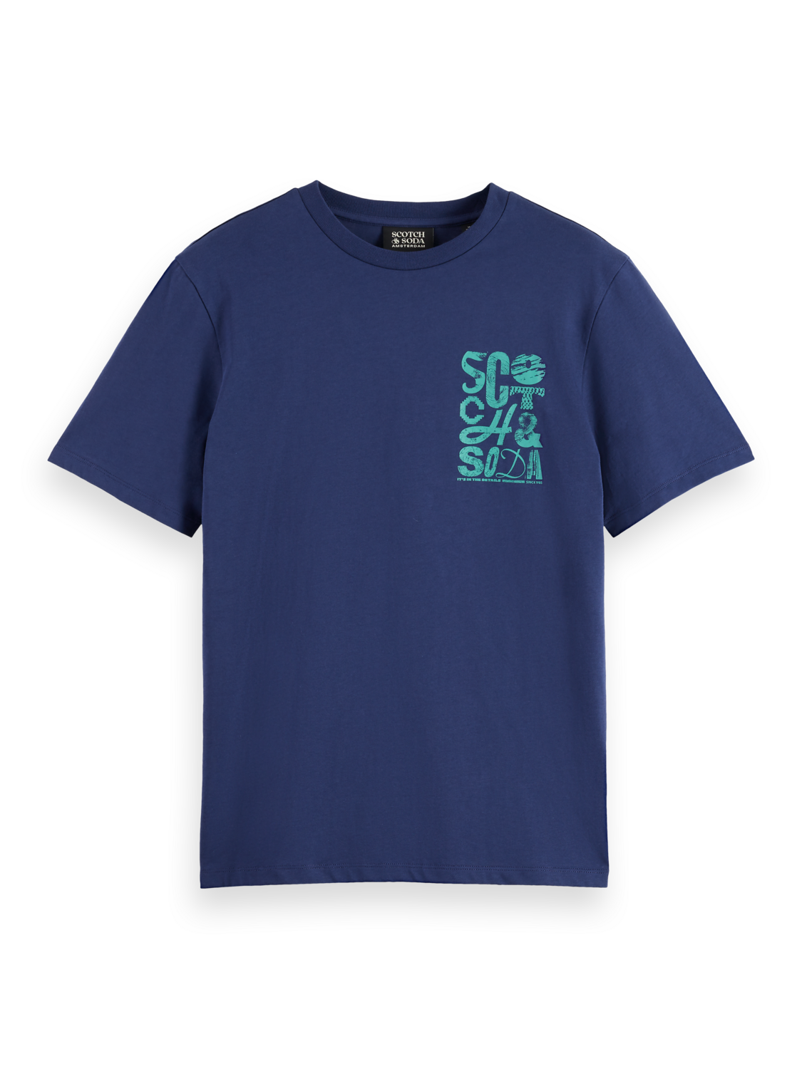 Scotch & Soda - Left Chest Logo Tee - Three Colourways