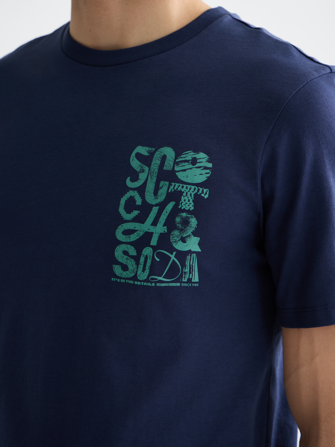 Scotch & Soda - Left Chest Logo Tee - Three Colourways
