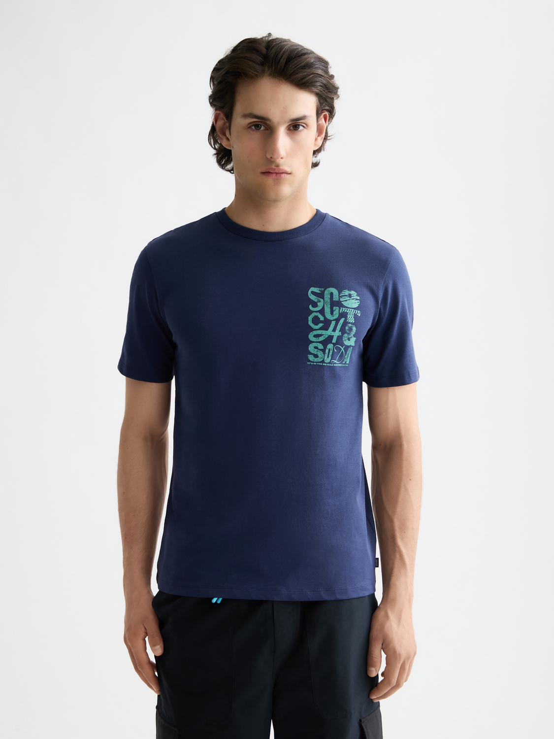 Scotch & Soda - Left Chest Logo Tee - Three Colourways