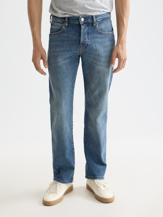 Scotch & Soda - Zee Straight Fit Jeans - Blue Moves
