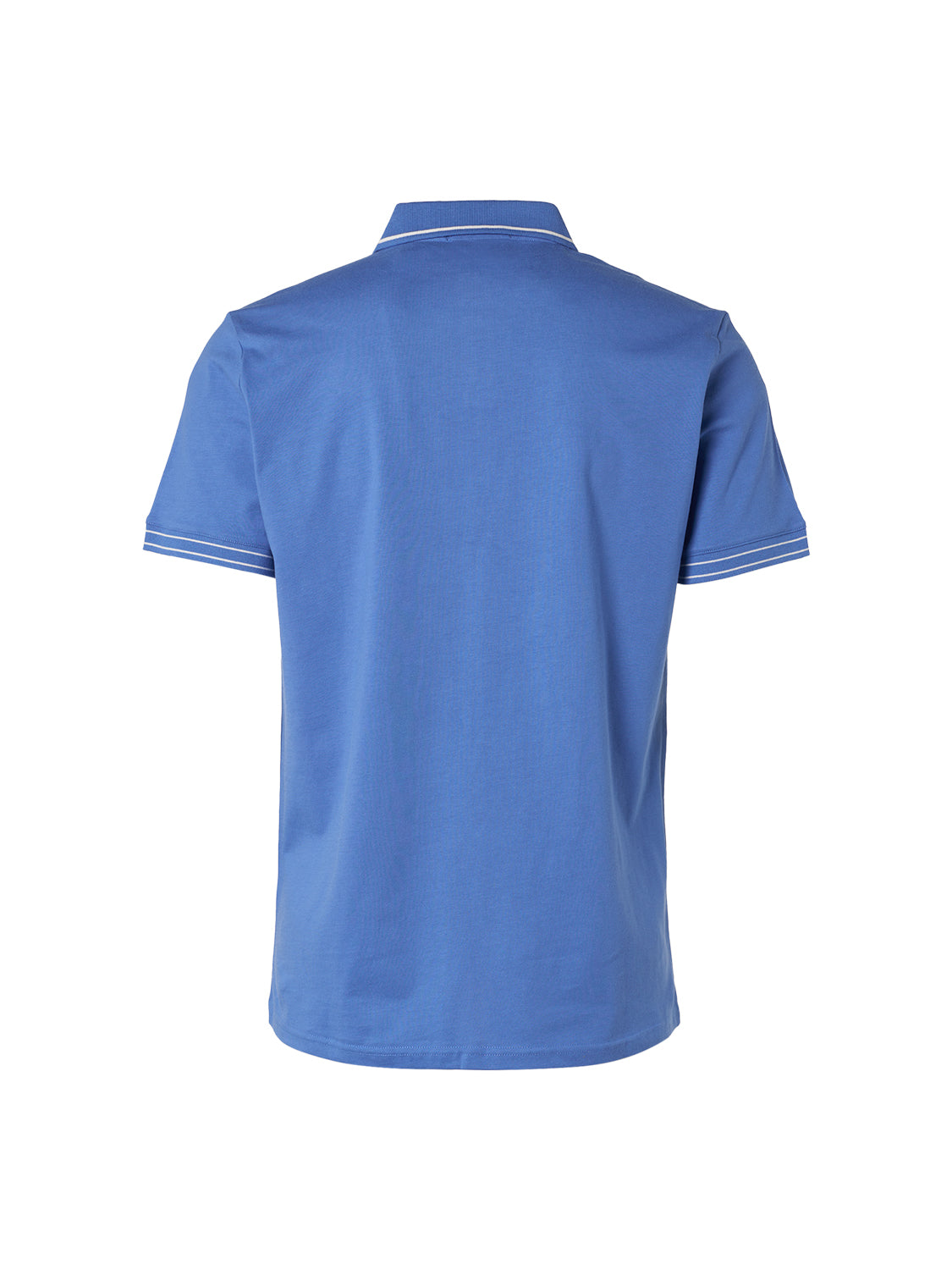 No Excess - Solid Polo - Washed Blue