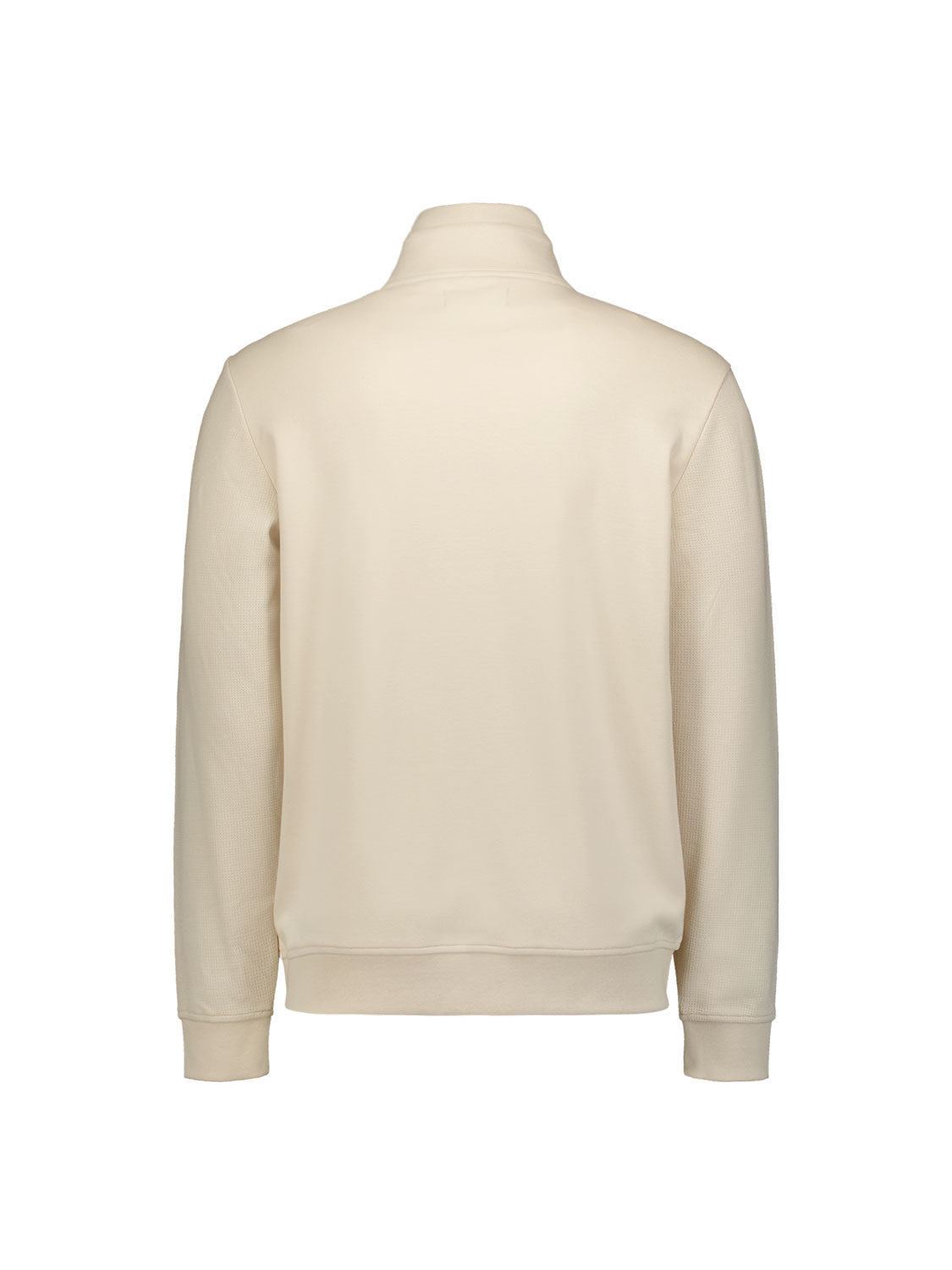 No Excess - Full Zip Twill Sweater